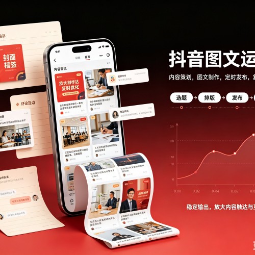 色尼抖音图文代运营服务